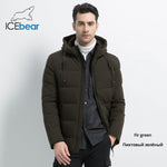 ICEbear 2019 New Men's Winter Jacket High Quality Men's Coat Hooded Male Coat Thicken Warm Man Apparel MWD18925I