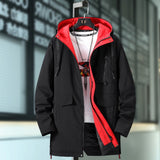 Plus Size 10XL 9XL 8XL 7XL 6XL Black Winter Jacket Men Thick Parkas Casual Jackets Windproof Warm Winter Coat Mens Hooded Fleece