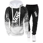 Pullover Set Men Tracksuits Casual Hoodies Pants Mens Sportswear Pant Hoody Sweatshirt Male Suits Jogging Sweatpant Track Suit