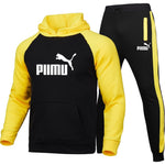 2020Autumn Winter Hot Brand Male Two Pieces Sets Thick Hoodies Tracksuit Men / Women Sportswear Gyms Fitness Training Sweatshirt